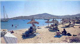 Ornos beach